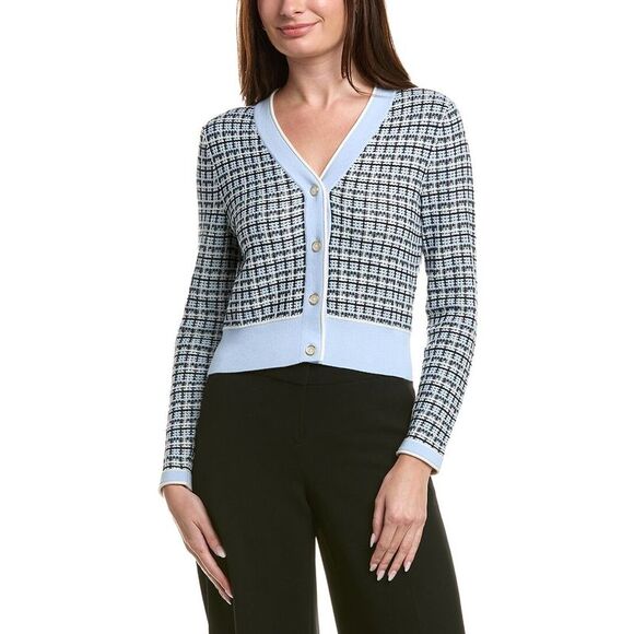 LK Bennett Sweaters - Lk Bennett Womens  Honey Cardigan, Blue